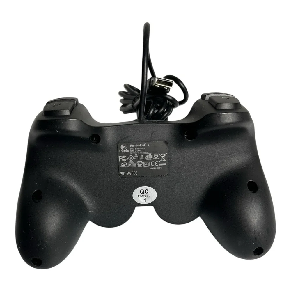 Logitech Rumblepad 2 Gamepad Wired Video Game USB Controller PC  863247-0000